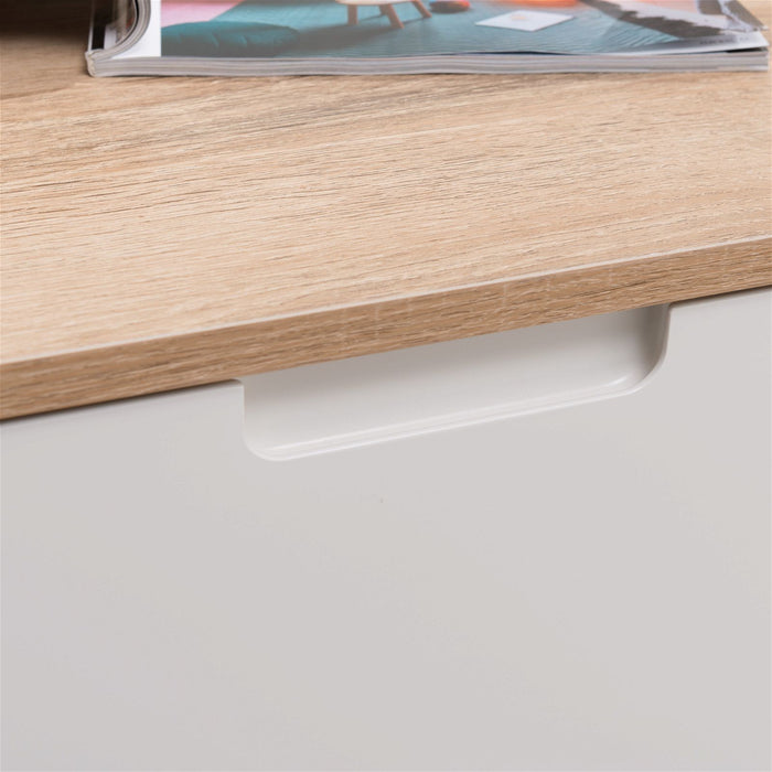 Tuscany Coffee Table 1200mm Oak White by Criterion -Home Living Store - -  