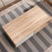 Tuscany Coffee Table 1200mm Oak White by Criterion -Home Living Store - -  