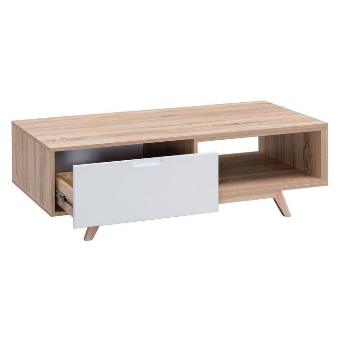 Tuscany Coffee Table 1200mm Oak White by Criterion -Home Living Store - -  