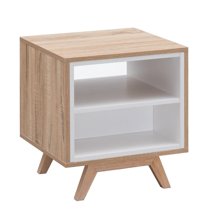 Tuscany End Table 450mm Oak White by Criterion - Home Living Store - End Table
