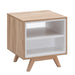 Tuscany End Table 450mm Oak White by Criterion - Home Living Store - End Table