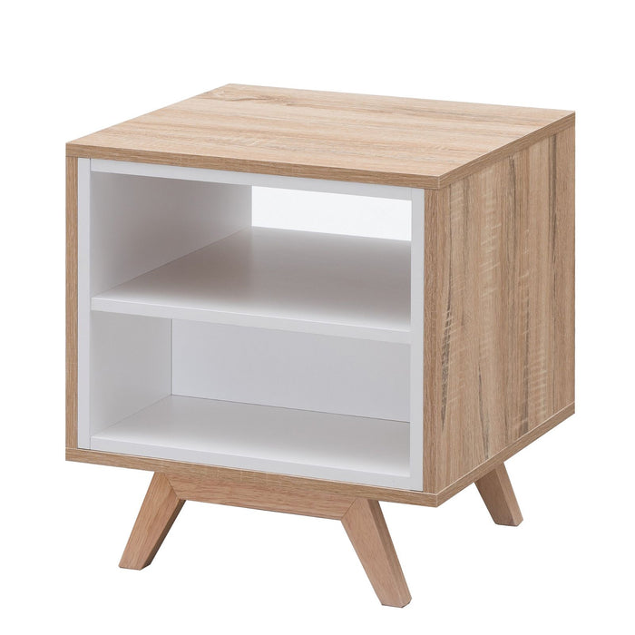 Tuscany End Table 450mm Oak White by Criterion - Home Living Store - End Table