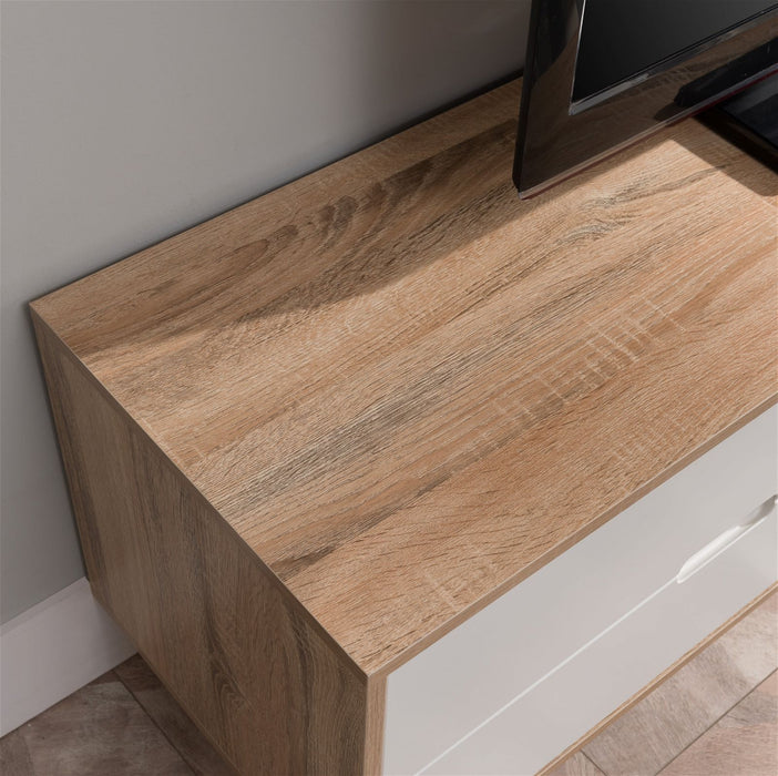 Tuscany Entertainment Unit 1800mm Oak White by Criterion - Home Living Store - Entertainment Unit