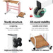 Twin Laptop Table Desk - Light Wood -Home Living Store - -  