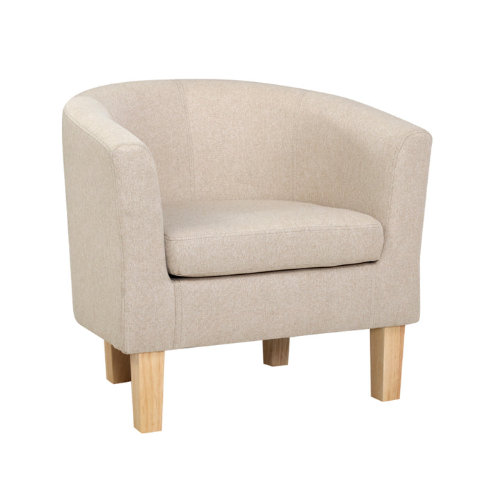 Abby Armchair/Sofa Chair Beige