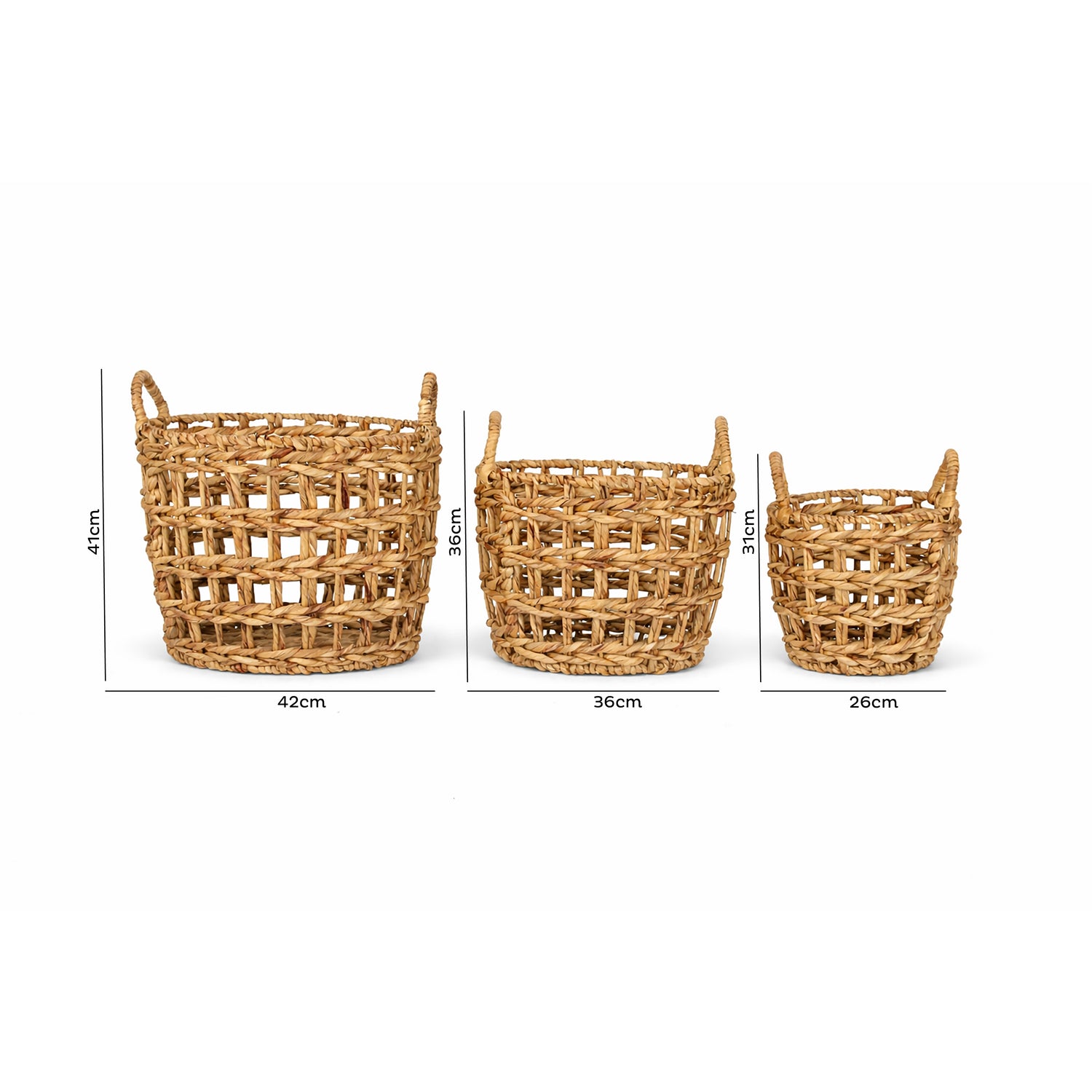 Individual Basket Sizes