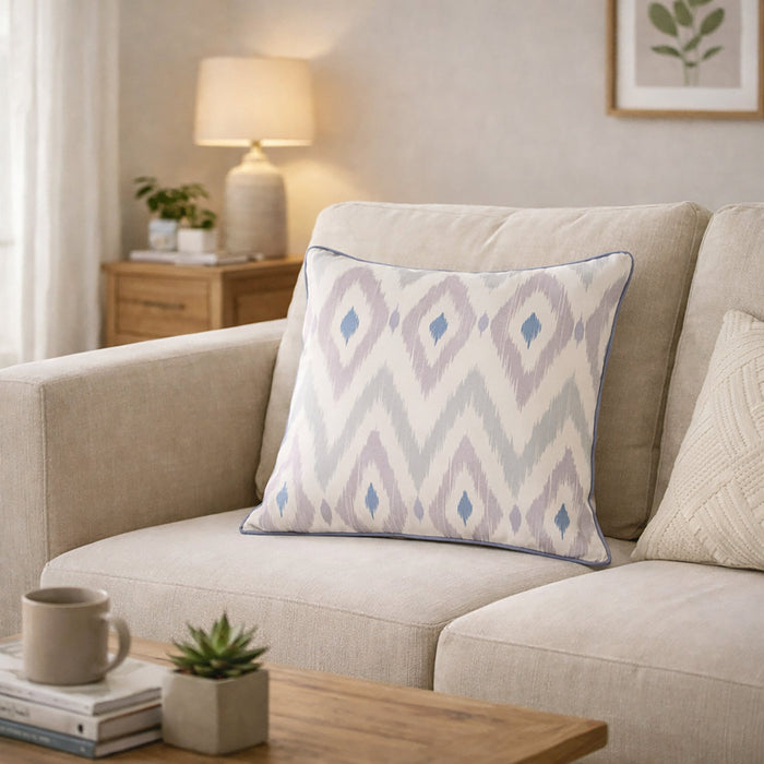 Urban Style Decorative Grey Diamond Lounge Cushion - 45 x 45cm