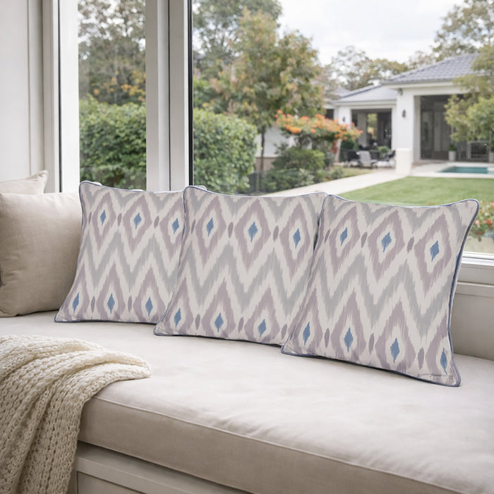Urban Style Decorative Grey Diamond Lounge Cushion - 45 x 45cm