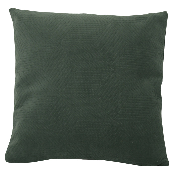Urban Style Green Lines Decorative Cushion | 45x45cm
