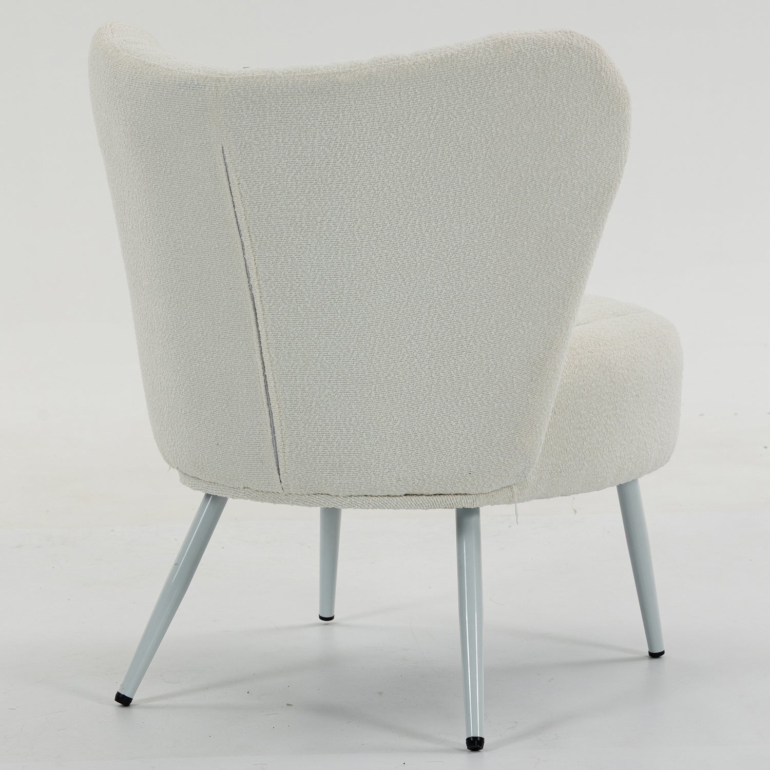 Luxurious Boucle Fabric Chair