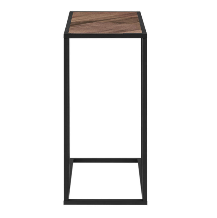 Openstyle Side Table Walnut with Black Frame by Urban Style