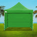 Wallaroo Gazebo Tent Marquee 3x3 Popup Outdoor - Green-Home Living Store-Home & Garden > Lawn & Garden > Outdoor Living > Outdoor Structures > Canopies & Gazebos 