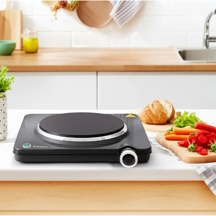 Westinghouse Single Electric Hot Plate Easy Operation Cast Iron Plate - westinghousesmallappliances.com.au