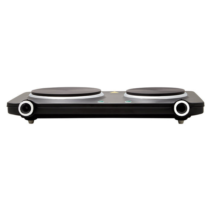 Westinghouse Dual Electric Hot Plate Easy Operation Cast Iron Plate
