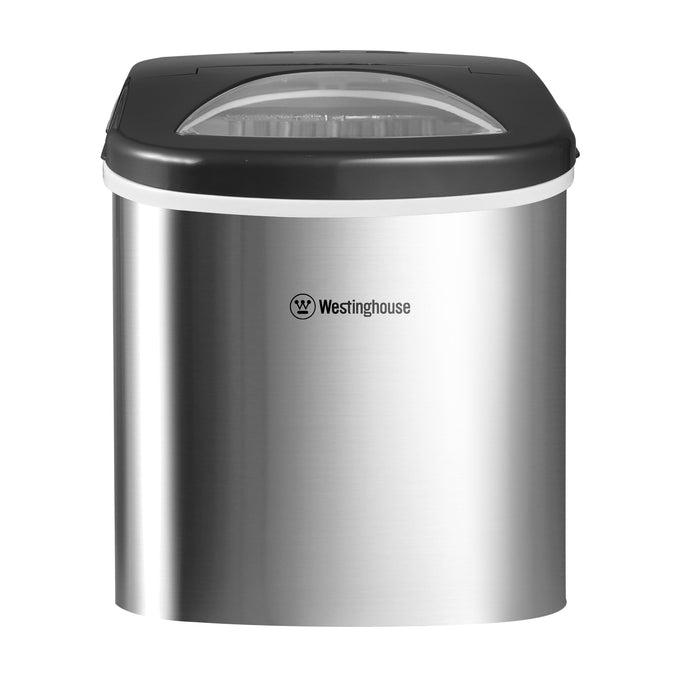 Westinghouse Ice Maker  12kg, 1.3L, Portable Stainless Steel Countertop Machine