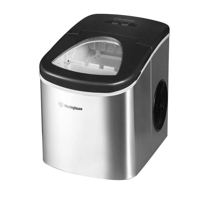 Westinghouse Ice Maker  12kg, 1.3L, Portable Stainless Steel Countertop Machine