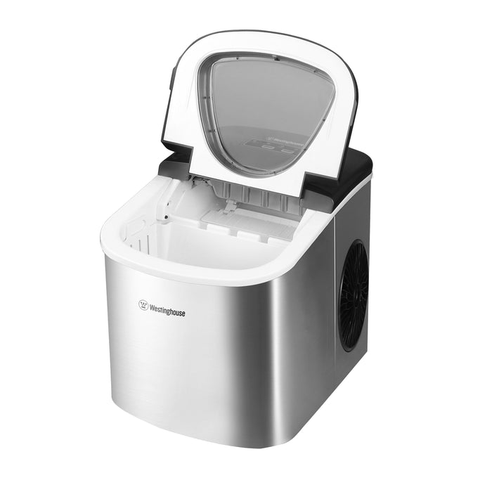 Westinghouse Ice Maker  12kg, 1.3L, Portable Stainless Steel Countertop Machine