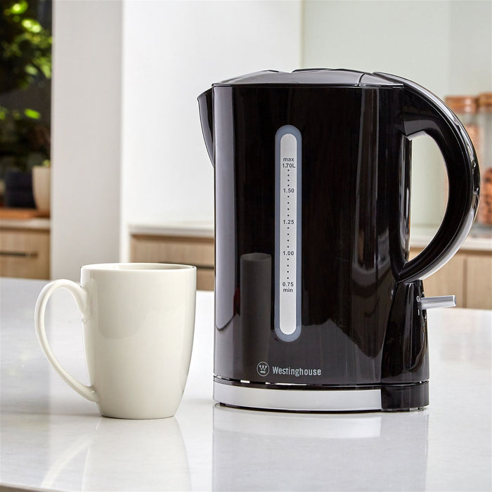 Westinghouse Kettle 1.7L Black-#product_category#- Distributed by: RVM under license