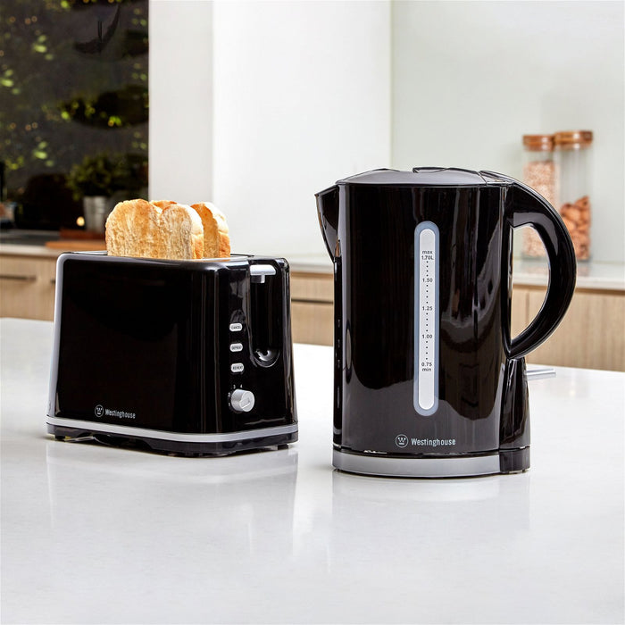 Westinghouse Kettle 1.7L Black-#product_category#- Distributed by:  under license