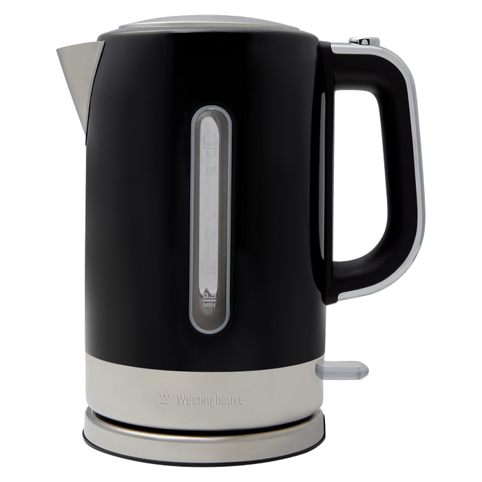 Westinghouse Kettle 1.7L Black Stainless Steel-#product_category#- Distributed by:  under license