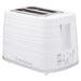 Westinghouse Kettle and Toaster Pack White Striped 1.7L Kettle, 2 Slice Toaster -  -  