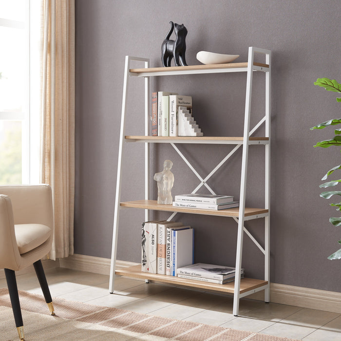 ASPECT 1300 Bookcase Oak by Workzone Home Living Store
