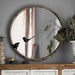 Grove Mirror Round Natural Wood by Urban Style Home Living Store