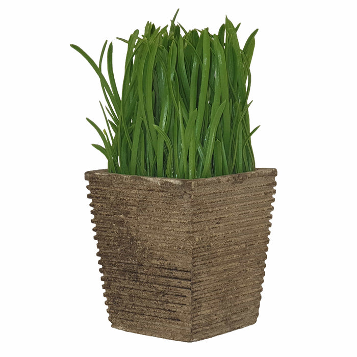Lush Green 16cm Artificial Pot Plant by Criterion Home Living Store