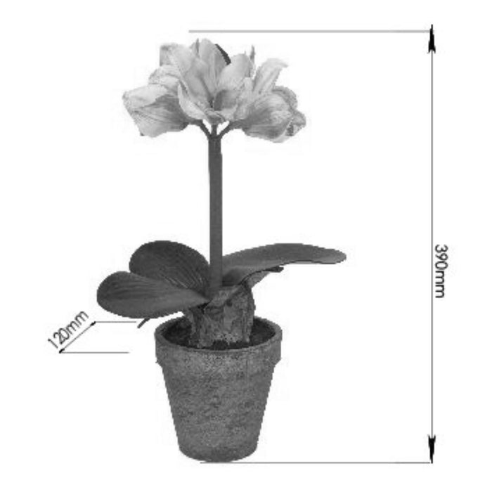 Peach Flower 40cmArtificial Plant by Criterion Home Living Store