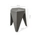 Two Bar Stools Puzzle Plastic Foot Stool Grey-Home Living Store- 