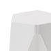 Two Bar Stools Puzzle Plastic Foot Stool White-Home Living Store- 