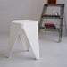 Two Bar Stools Puzzle Plastic Foot Stool White-Home Living Store-Furniture > Chairs > Table & Bar Stools 