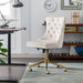 Velvet Home Office Chair- Beige-Home Living Store-Furniture > Office Furniture > Office Chairs 