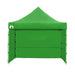 Wallaroo Gazebo Tent Marquee 3x3 Popup Outdoor - Green-Home Living Store- 