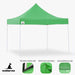 Wallaroo Gazebo Tent Marquee 3x3 Popup Outdoor - Green-Home Living Store- 
