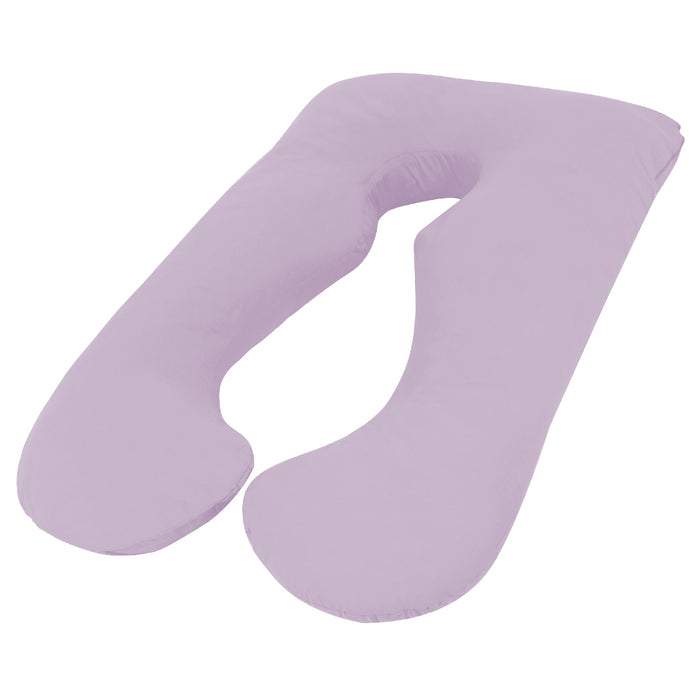 Woolcomfort Aus Made Maternity Pregnancy Nursing Sleeping Body Pillow Pillowcase Included Lilac