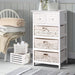 Artiss 3 Basket Storage Drawers - White Kris Kringle: Stocking Fillers & Gift Ideas HLS