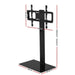 Artiss Floor TV Stand Brakcket Mount Swivel Height Adjustable 32 to 70 Inch Black Home Living Store