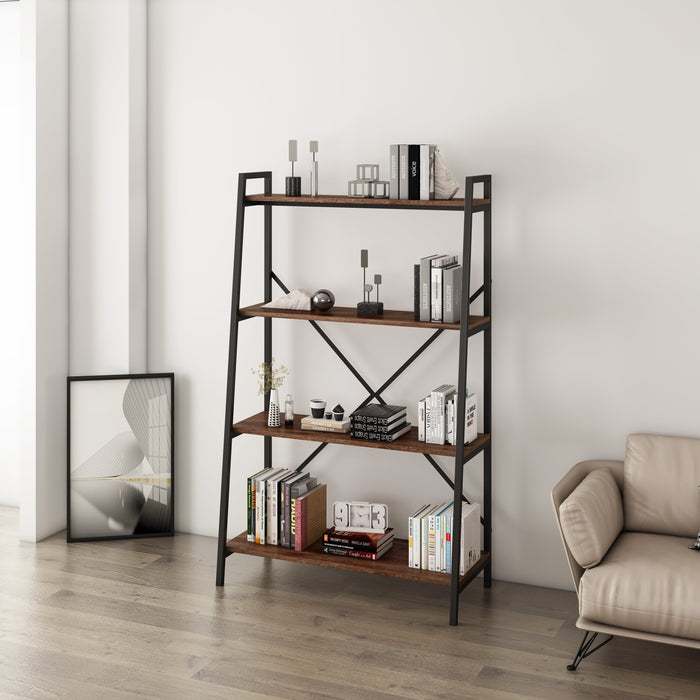 ASPECT 1300 Bookcase Dark Oak by Workzone™ Home Living Store