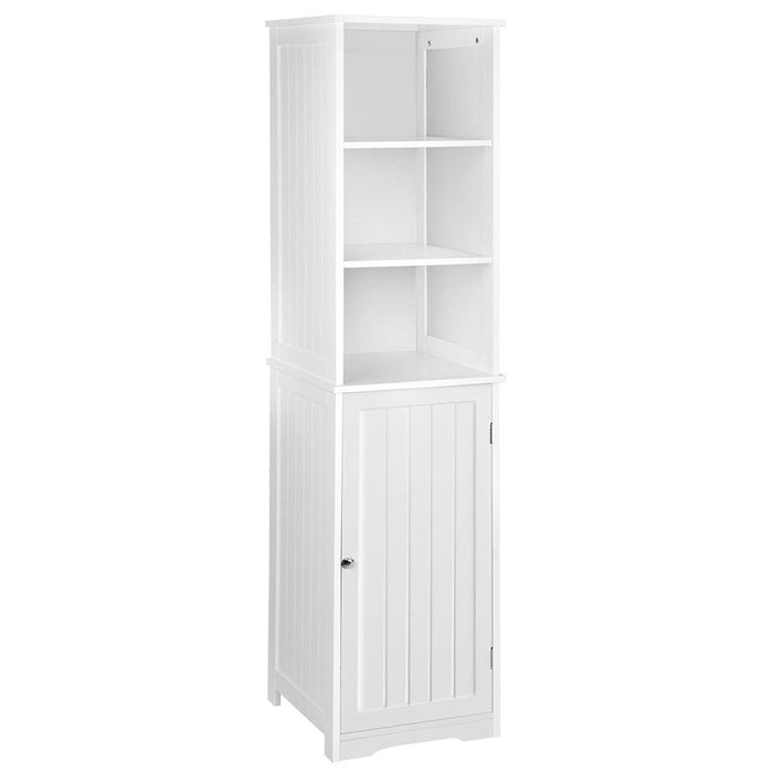 Bathroom Cabinet Tallboy Furniture Laundry Cupboard Tall Home Living Store