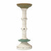 Blue Base Antique Candle Holder by Urban Style™ Home Living Store