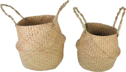 Byron 2 Piece Seagrass Baskets Foldable Home Living Store
