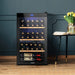 Devanti Wine Cooler 34 Bottles Compressor Chiller Beverage Fridge Home Living Store