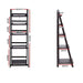 Display Shelf 5 Tier Wooden Ladder Stand Storage Book Shelves Rack Coffee Home Living Store