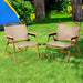Gardeon 2PC Outdoor Camping Chairs Portable Folding Beach Chair Aluminium Furniture Home Living Store