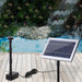 Gardeon Solar Pond Pump Powered Water Outdoor Submersible Fountains Filter 4.6FT Home Living Store