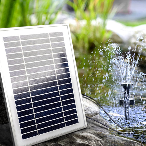 Gardeon Solar Pond Pump with Battery Kit Solar Powered Garden Water Fountain Home Living Store