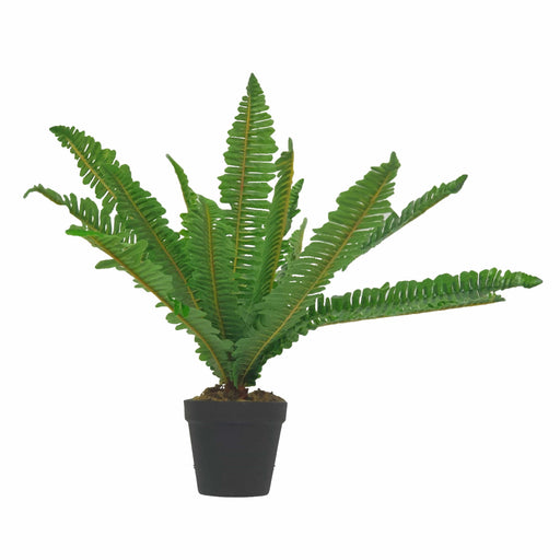 Green Leaf Fern 50cm Artificial Plant by Criterion Home & Garden > Decor > Artificial Flora HLS