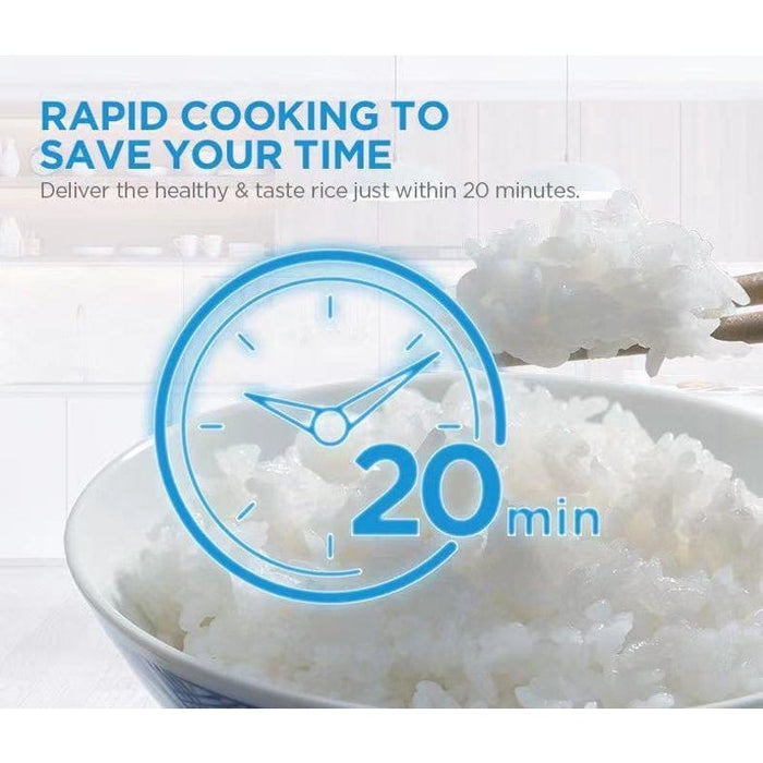 Healthy Low Carb 12-hour keep warm Fast cook Rice Cooker Home & Garden > Kitchen & Dining > Kitchen Appliances > Food Cookers & Steamers > Rice Cookers HLS