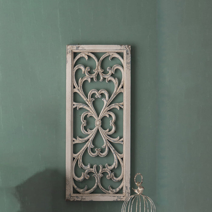 Heart Reflection Wall Art Wooden Rectangular Baroque by Urban Style™ Home & Garden > Decor > Artwork HLS